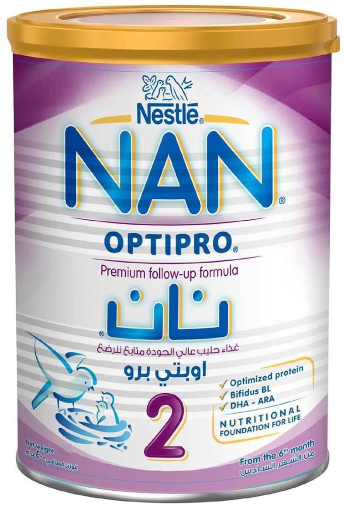 Nestlé Nan Optipro 2 Follow-Up Formula 400g, Milk Formula, Baby Milk, Baby