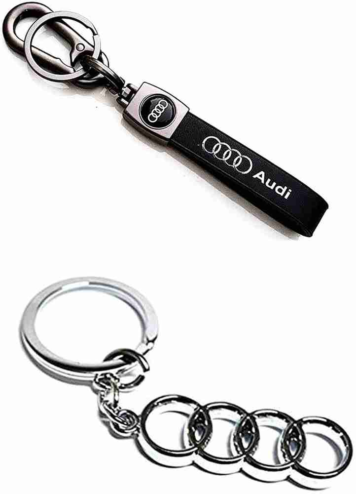 Audi rings store keychain