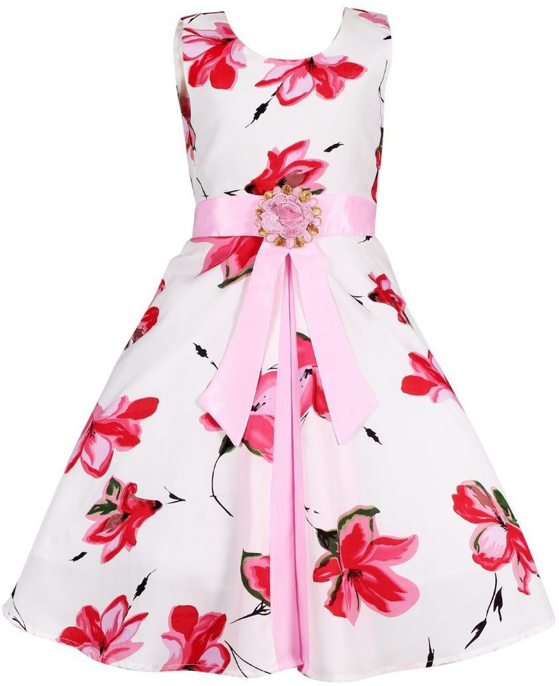 Laxmi sports Girls Midi Knee Length Casual Dress Price in India Buy Laxmi sports Girls Midi Knee Length Casual Dress online at Flipkart