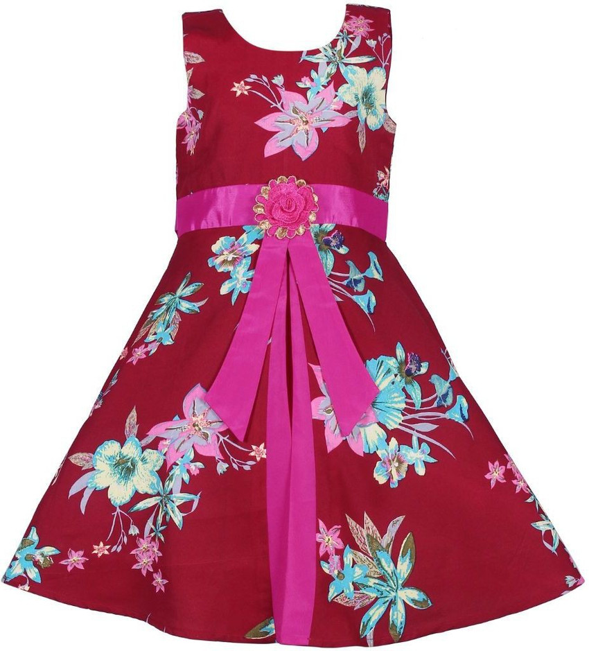 Laxmi sports Girls Below Knee Casual Dress Price in India Buy Laxmi sports Girls Below Knee Casual Dress online at Flipkart