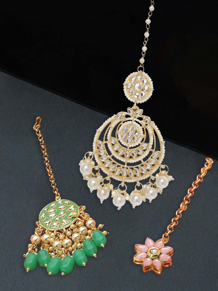 Zaveri pearls maang tikka on sale