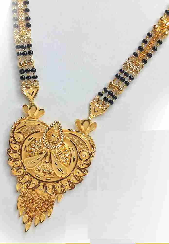 Cnc forming one gram gold mangalsutra