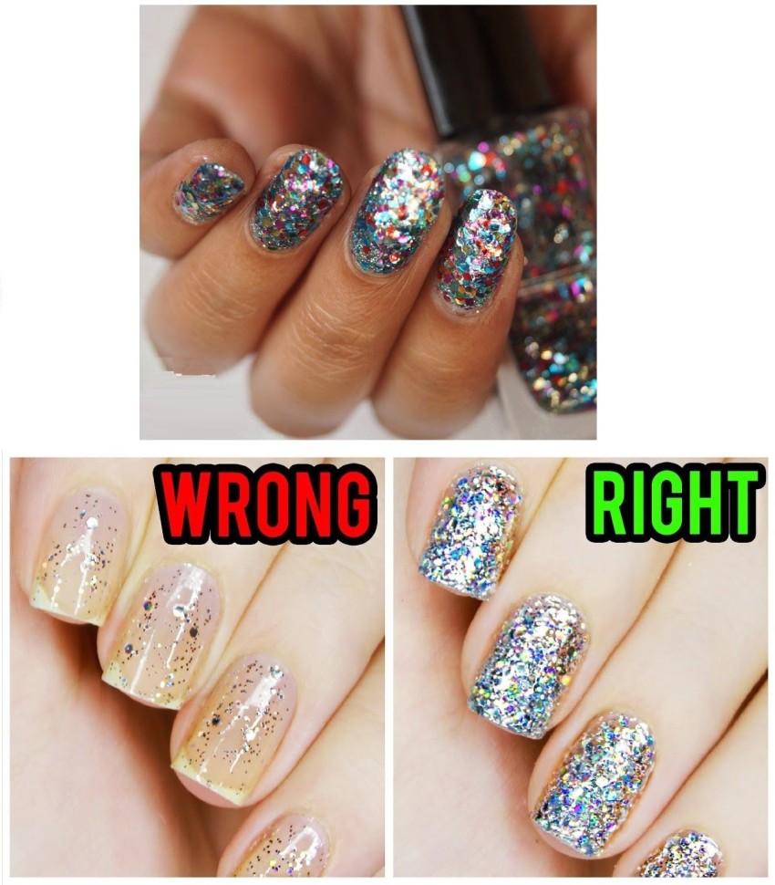 What are the differences between acrylic nail paints and shimmer nail  polish? - Quora