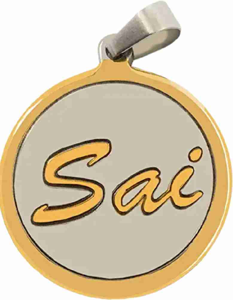 Sai name pendant hotsell