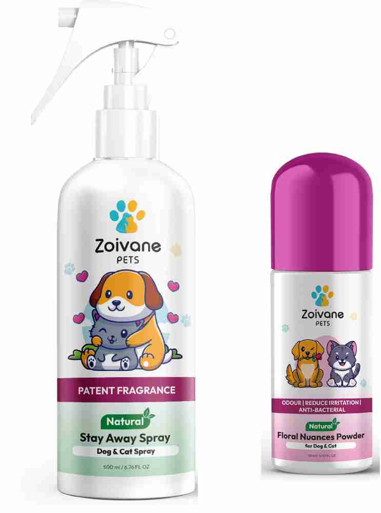 Dog stay away spray top