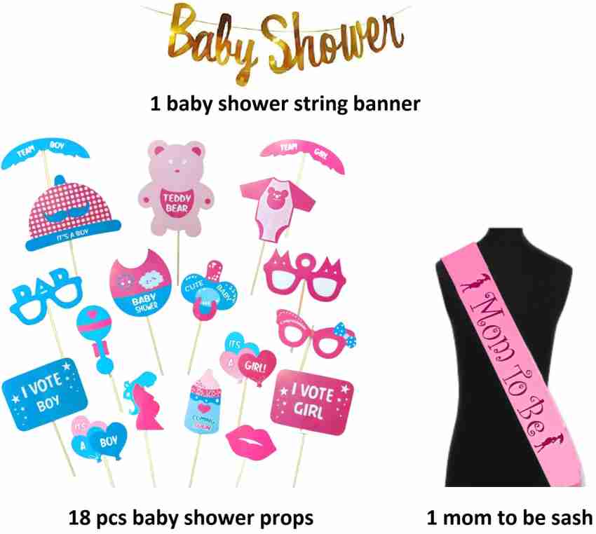 Prihit Baby Shower Decoration Items Sash Mom to Be Decoration Kit Baby  Shower Props Set Price in India - Buy Prihit Baby Shower Decoration Items  Sash Mom to Be Decoration Kit Baby