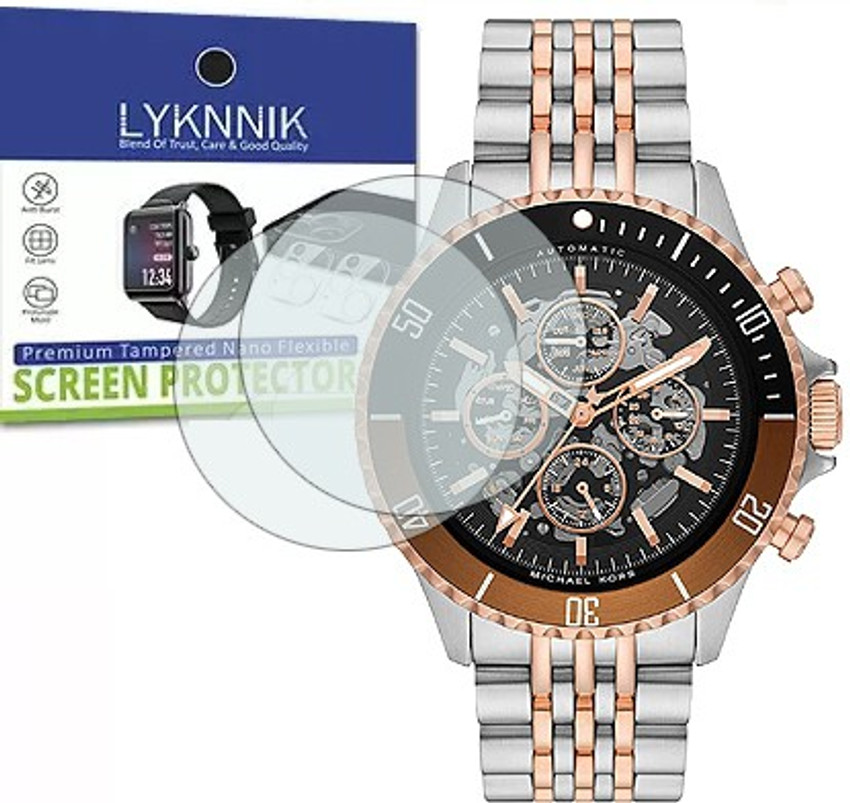 LYKNNIK Screen Guard for MICHAEL KORS Bayville MK-9046 Watch 