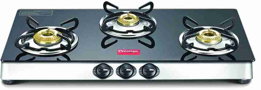 Prestige Marvel Plus Glass Stainless Steel Manual Gas Stove Price