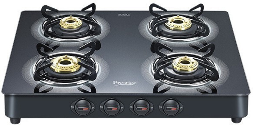 Prestige 4 burner hot sale automatic gas stove