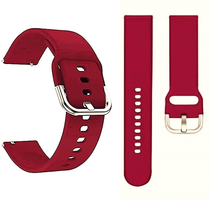 AMANDO 9MM Silicon Watch Strap WITH BUCKLE LOCK FOR NOISE