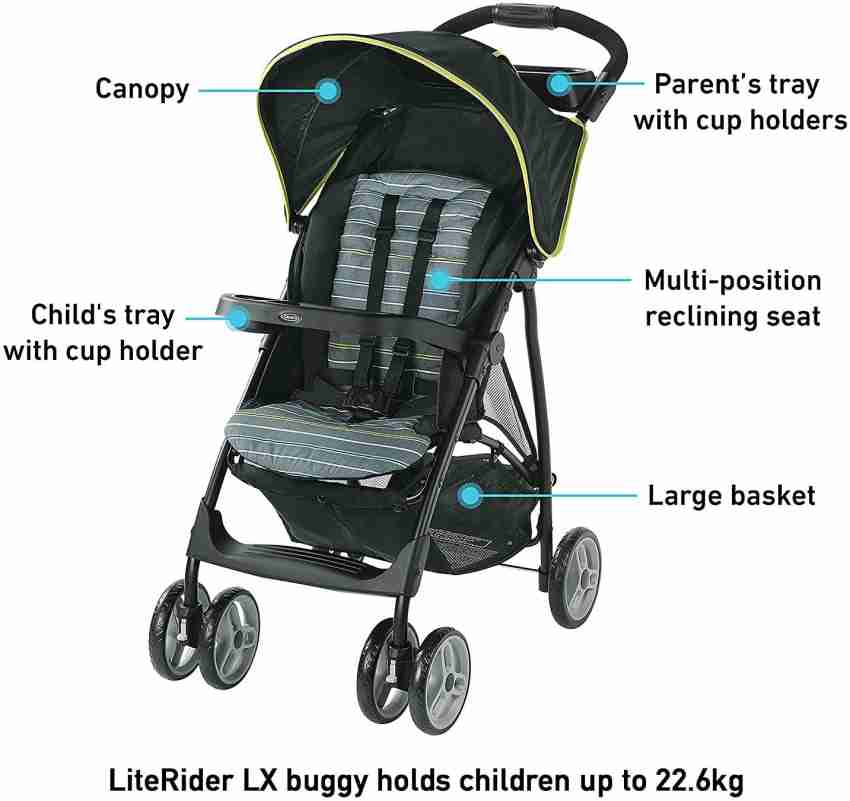 Graco literider lx stroller travel system best sale