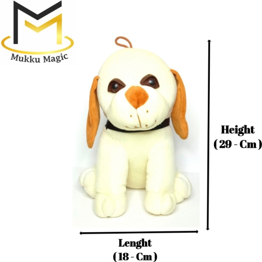 Mukku Magic Cute Dog Teddy Bear Soft Stuffed Plush Toy for Kids - 29 cm -  Cute Dog Teddy Bear Soft Stuffed Plush Toy for Kids . Buy Dog Teddy Bear  toys