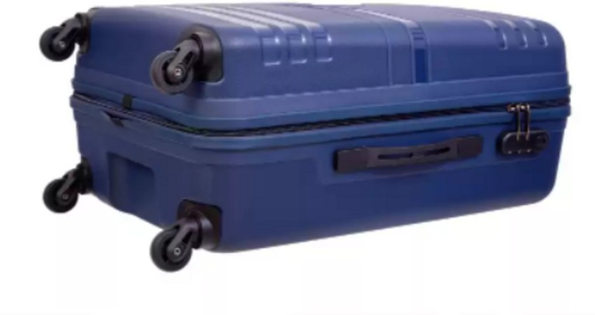 VIP Aristocrat Hard Body Trolley, Polycarbonate Set of 2( 65 cm + 78  cm), Number Lock, Expandable Check-in Suitcase - 28 inch Blue - Price in  India