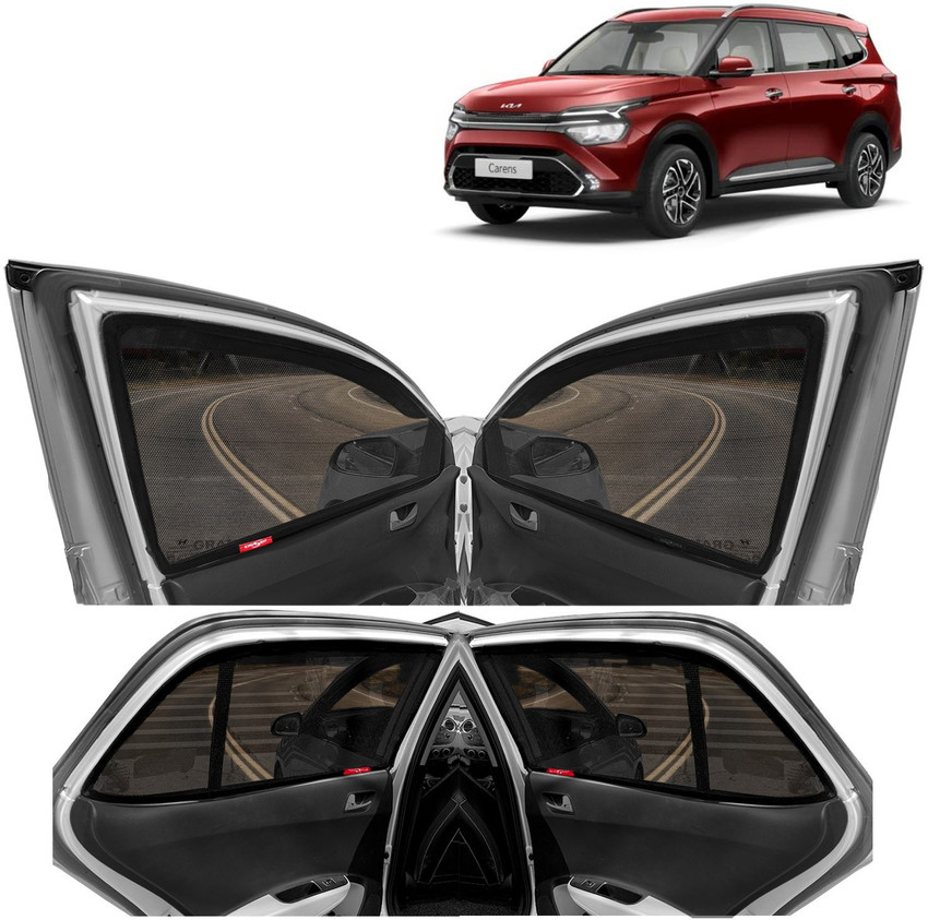 Side window discount covers for cars