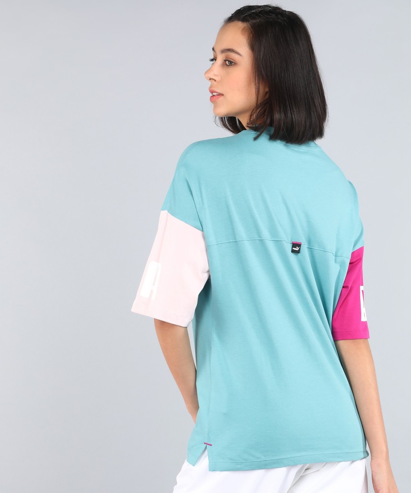 Puma Cosmic Tight TZ Blue Shirt For Women, Size XL: Buy Online at Best  Price in UAE 