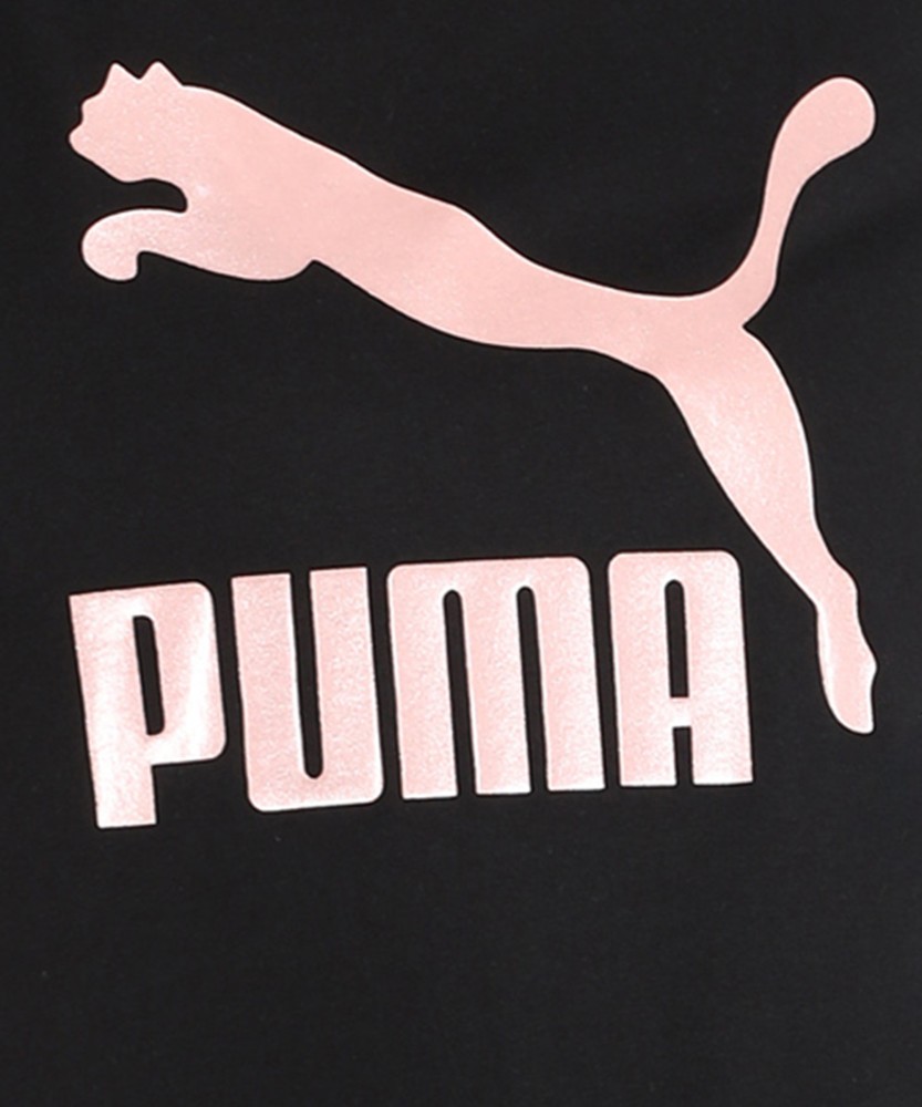 Black and rose 2025 gold puma shirt