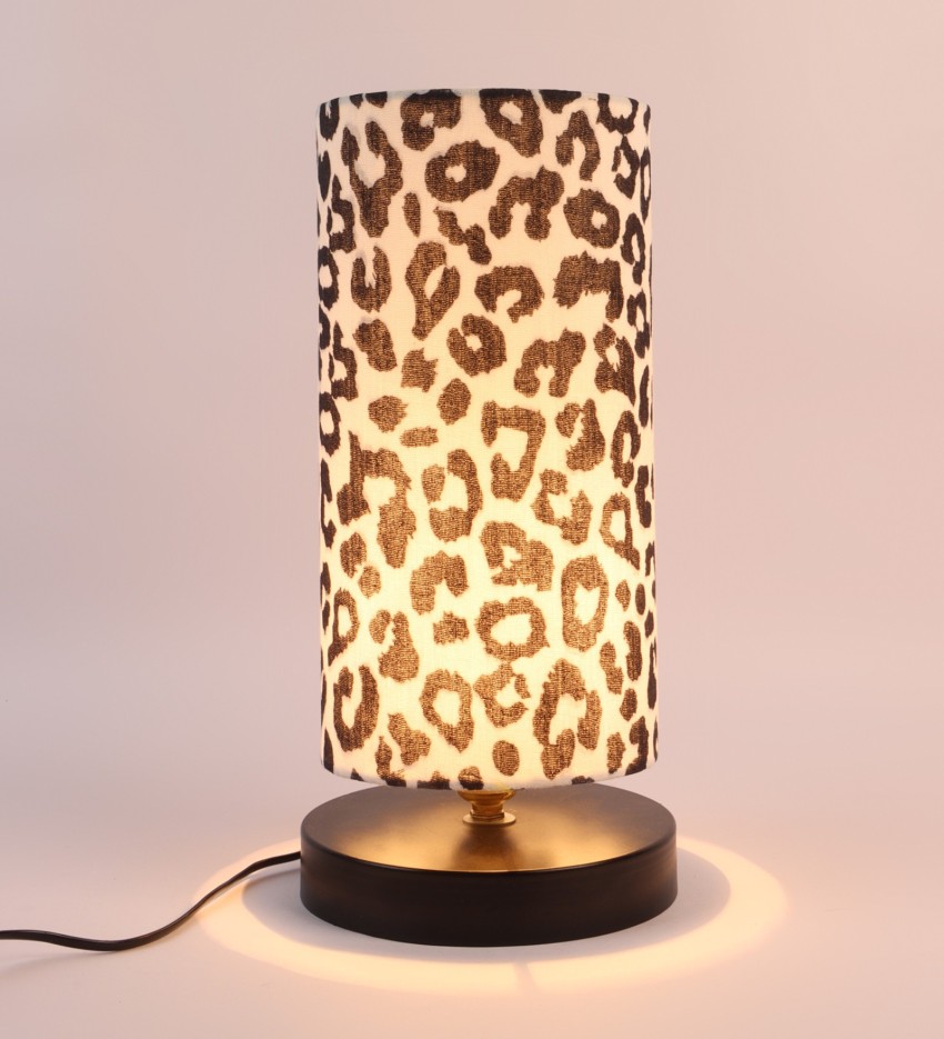 Animal print best sale table lamp