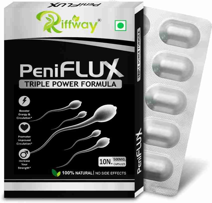 Riffway Peni Flux Natural Capsules Intensifies Male Orgasm Long