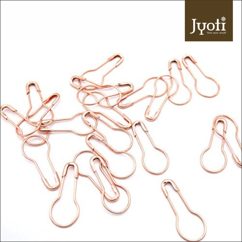 Steel / Brass Nickel Jyoti Safety Pin (Coiless ), Quantity Per Pack