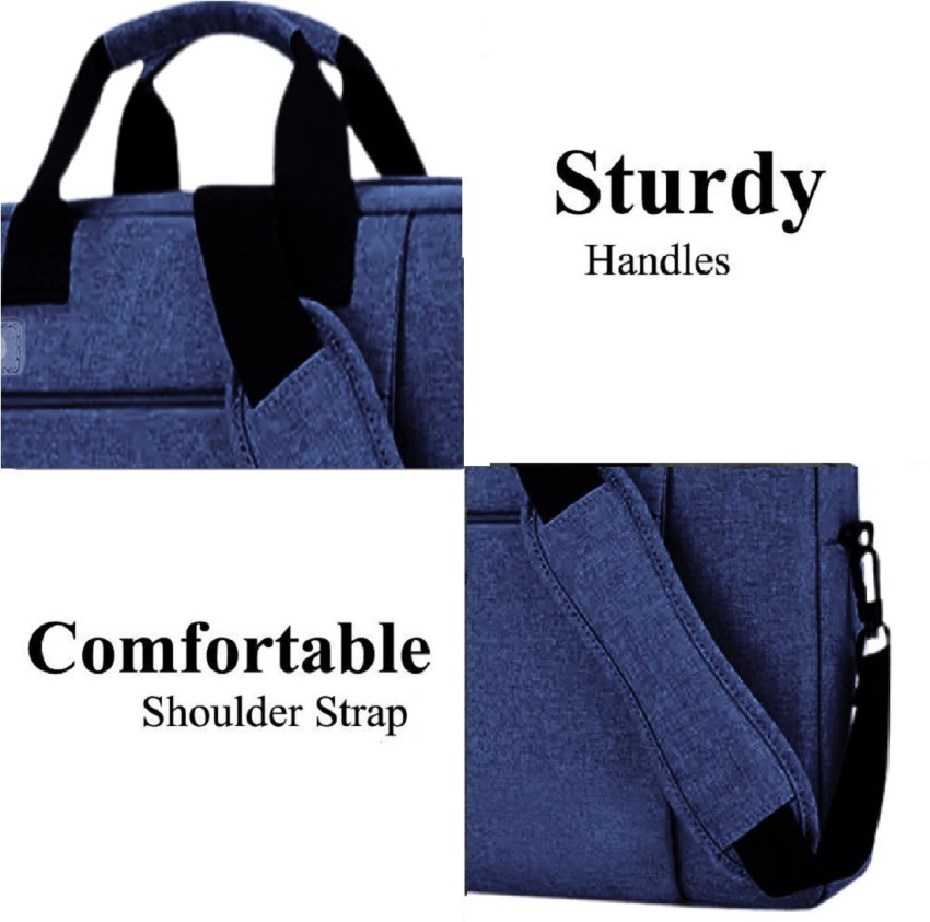 Slim laptop shoulder online bag