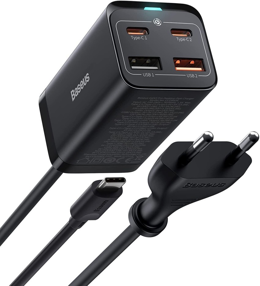 Cargador USB C, Baseus 65W