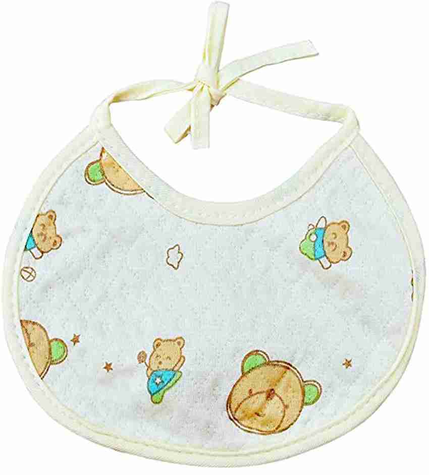 Baby bibs that tie new arrivals in the back