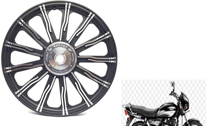 Super splendor rear alloy wheel best sale price