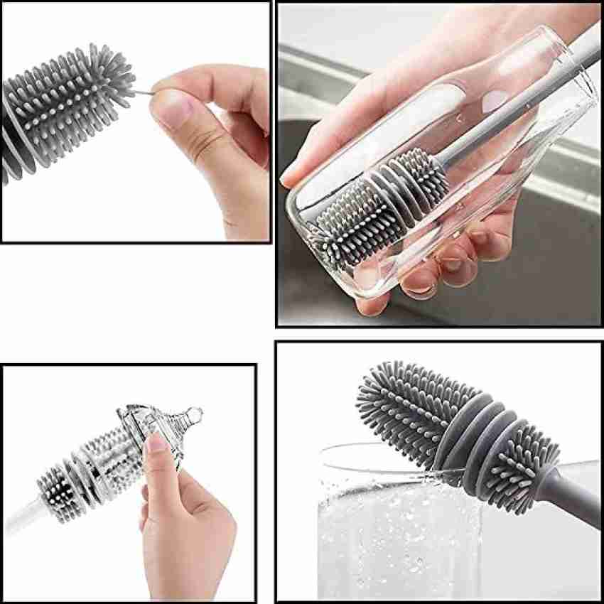 JDENTERPRIS Multicolor Bottle Cleaning Brush, Buy Baby Care Products in  India