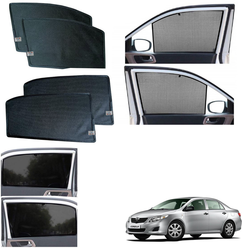 Toyota corolla sun shade size hotsell