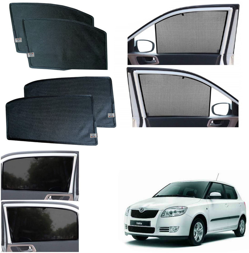 WolkomHome Side Window Sun Shade For Skoda Fabia