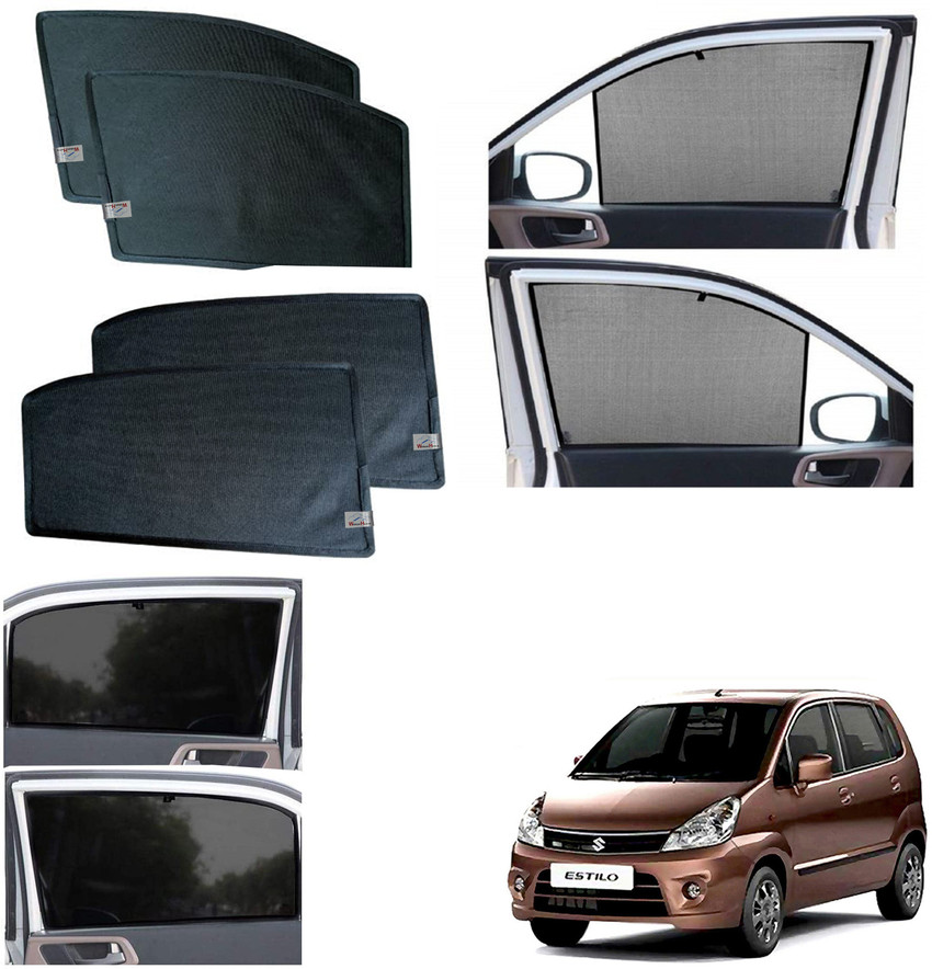 WolkomHome Side Window Sun Shade For Maruti Suzuki Zen Estilo