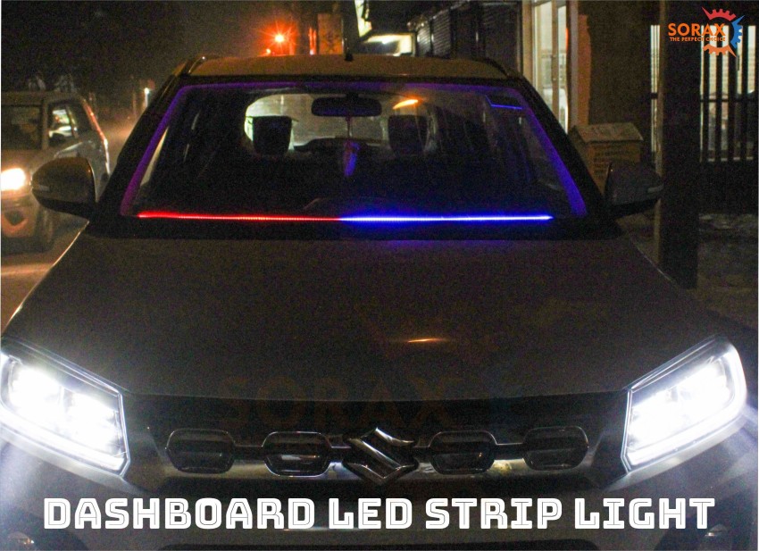 Car dashboard on sale light strip