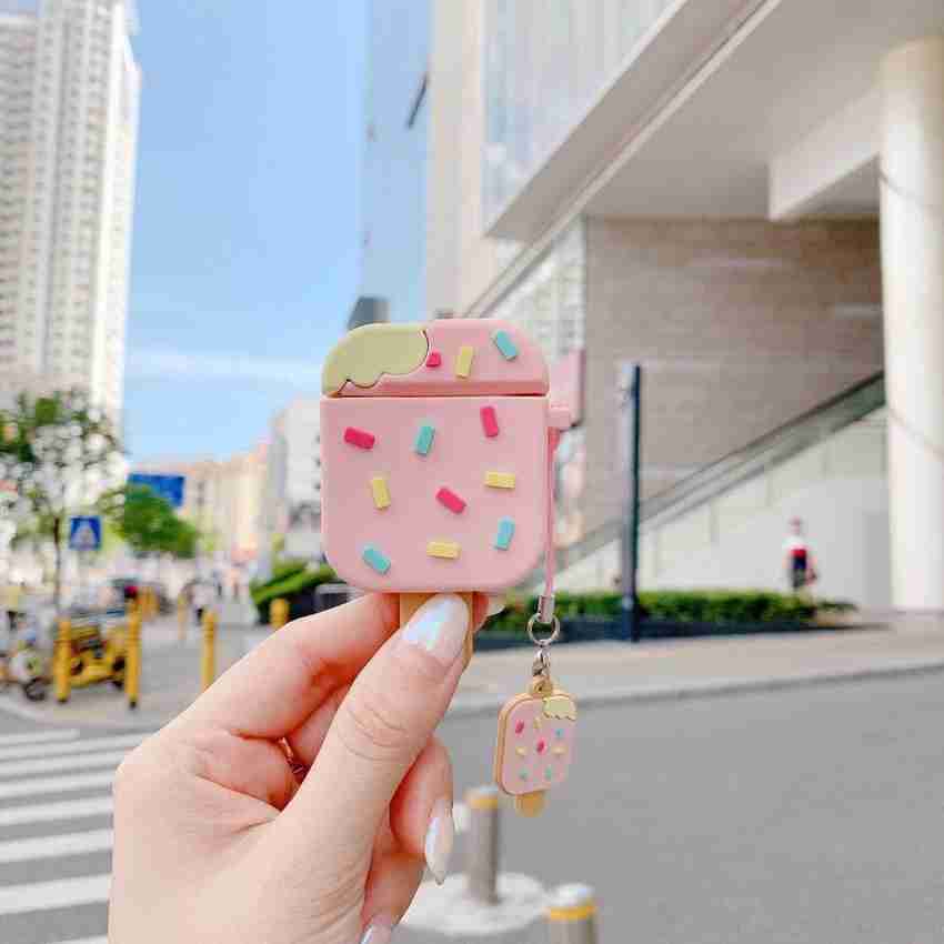 KHR Back Cover for Apple AirPods Pro Cute Icecream Character