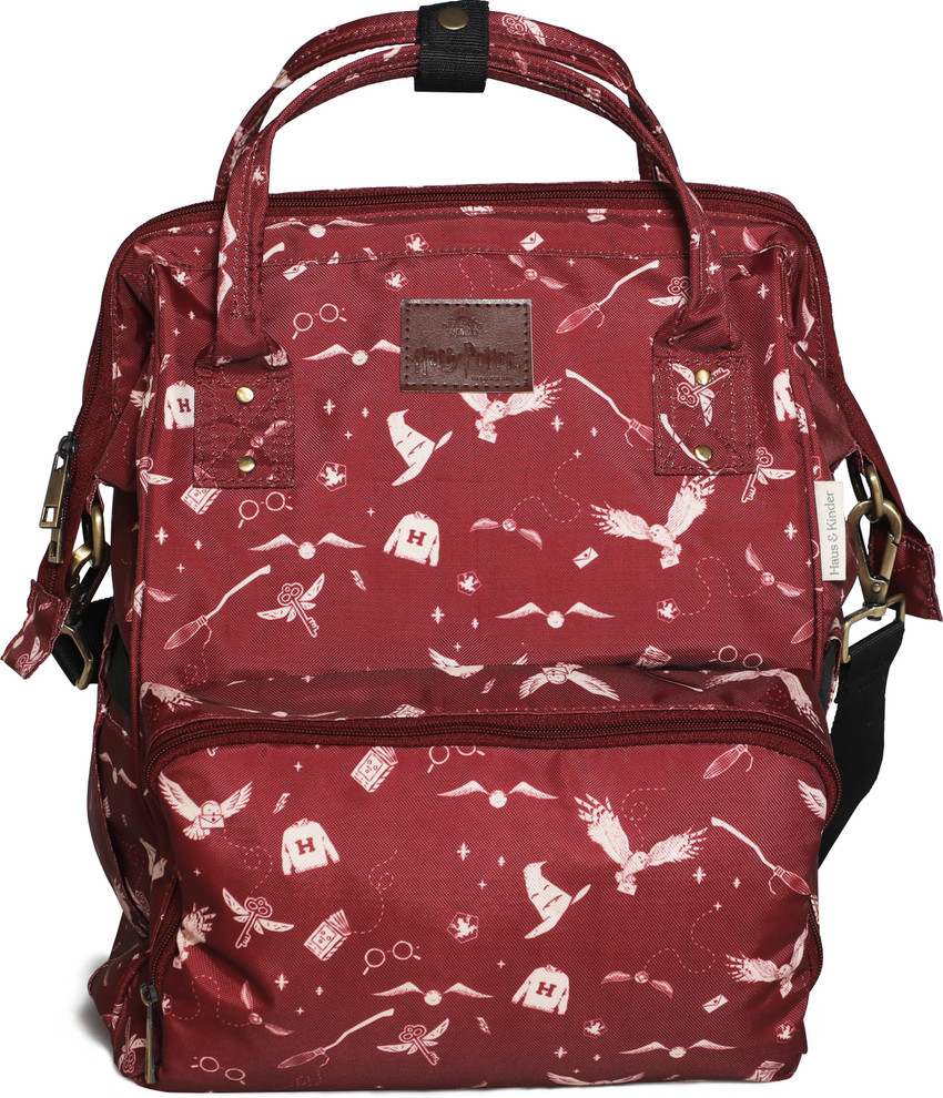 haus kinder Harry Potter Diaper Bag Backpack for New Moms Hogwarts Red Diaper Bags Buy Baby Care Products in India Flipkart