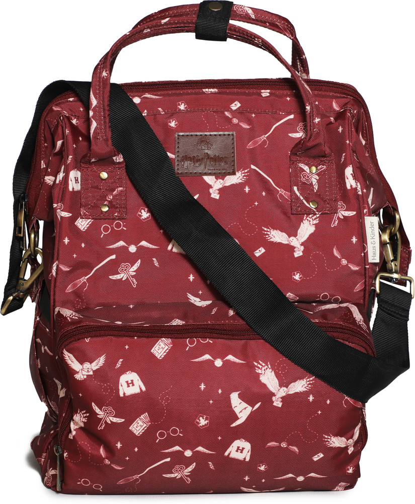 haus kinder Harry Potter Diaper Bag Backpack for New Moms Hogwarts Red Diaper Bags Buy Baby Care Products in India Flipkart