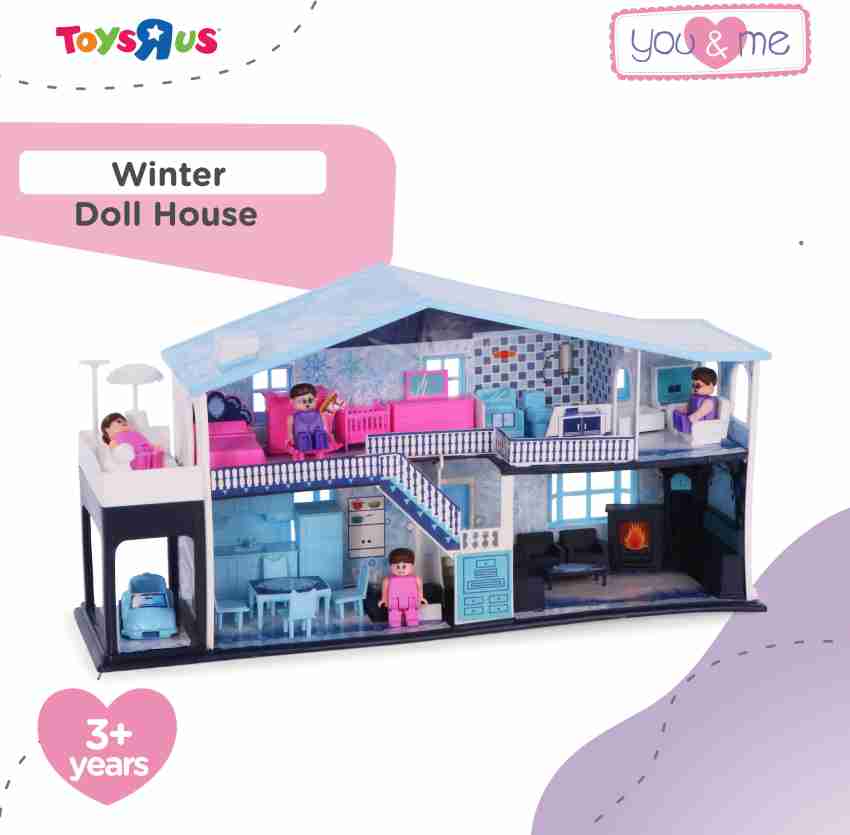 Frozen big best sale doll house