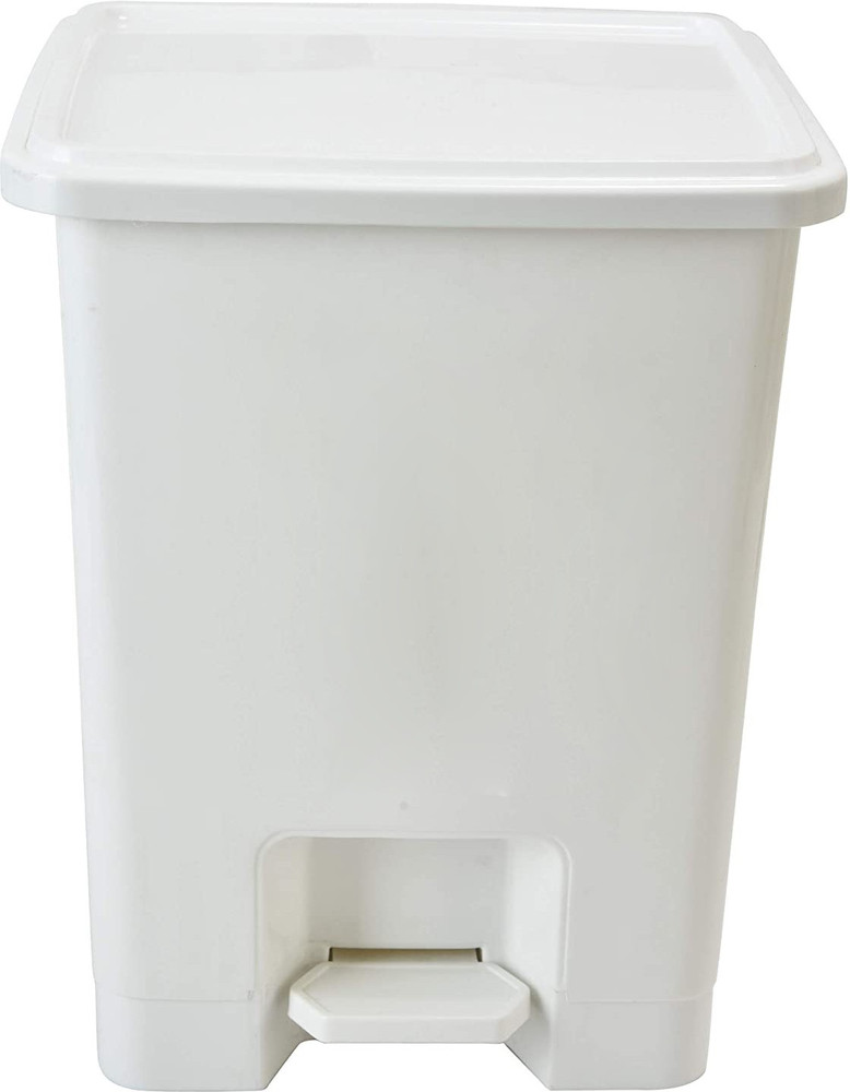 White plastic sale dustbin