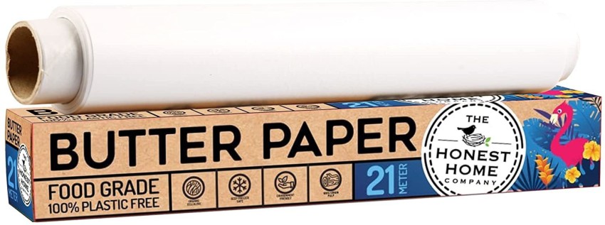 Buy THE HONEST HOME COMPANY Butter Paper - 21 M Online at Best Price of Rs  235 - bigbasket