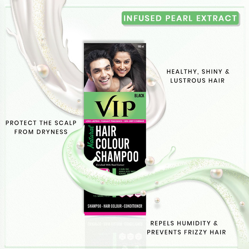 Update 124+ vip black hair colour shampoo latest ceg.edu.vn