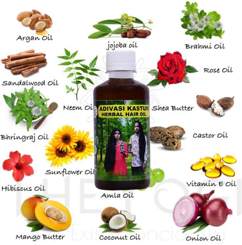 Adivasi Herbal Hair Growth Oil Get Strong and Healthy Hair