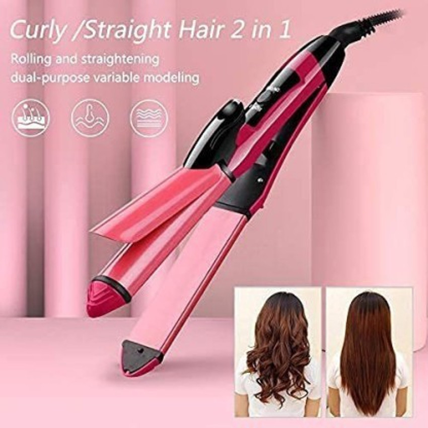 Trimoto POV Best Professional 2in1 Hair Straightener and Hair