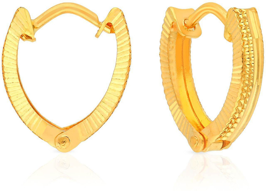 Update more than 160 gold hoop earrings malabar latest seven.edu.vn