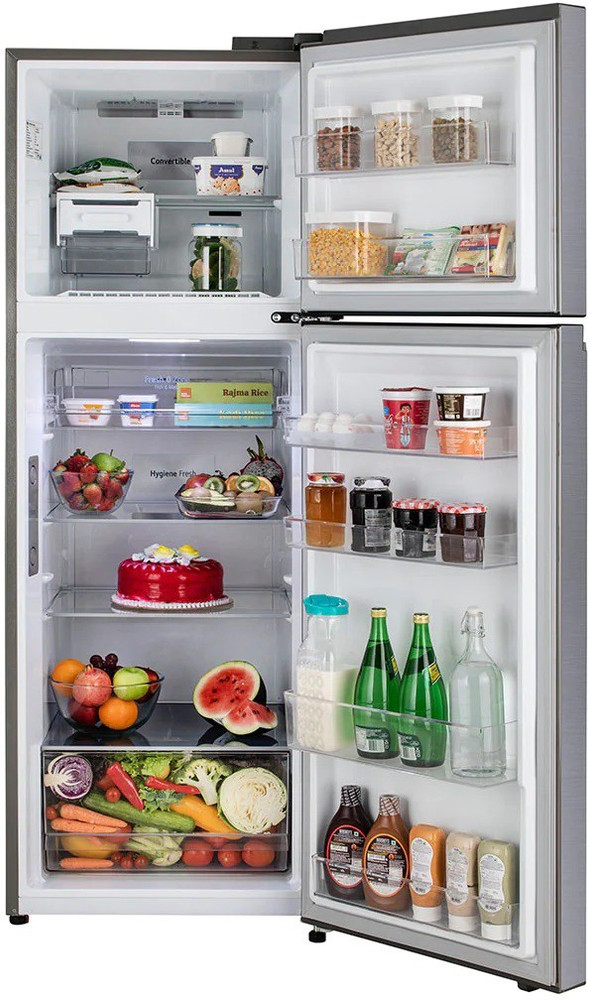 Lg fridge double door 3 star price discount