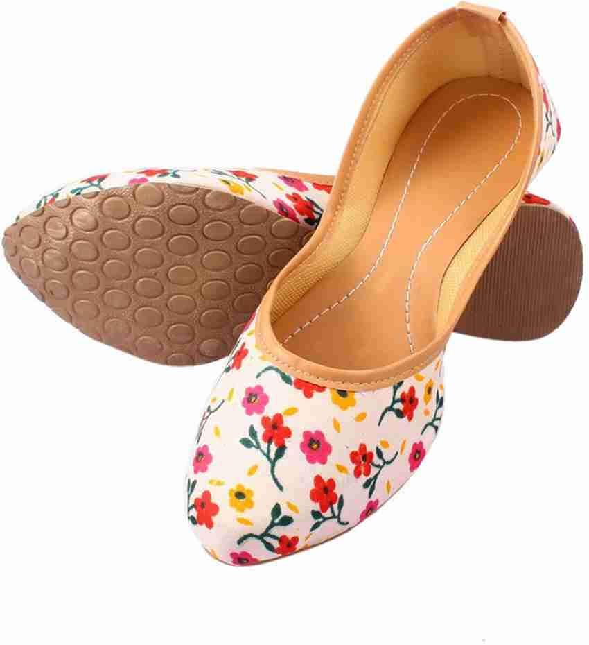 Babbotty Jaipuri Jutti for women and girls Bellies For Women Buy Babbotty Jaipuri Jutti for women and girls Bellies For Women Online at Best Price Shop Online for Footwears in
