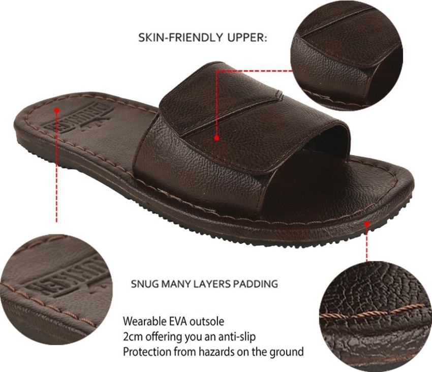 DRUNKEN Men Slippers For Mens Slides Footwear Flips Flops