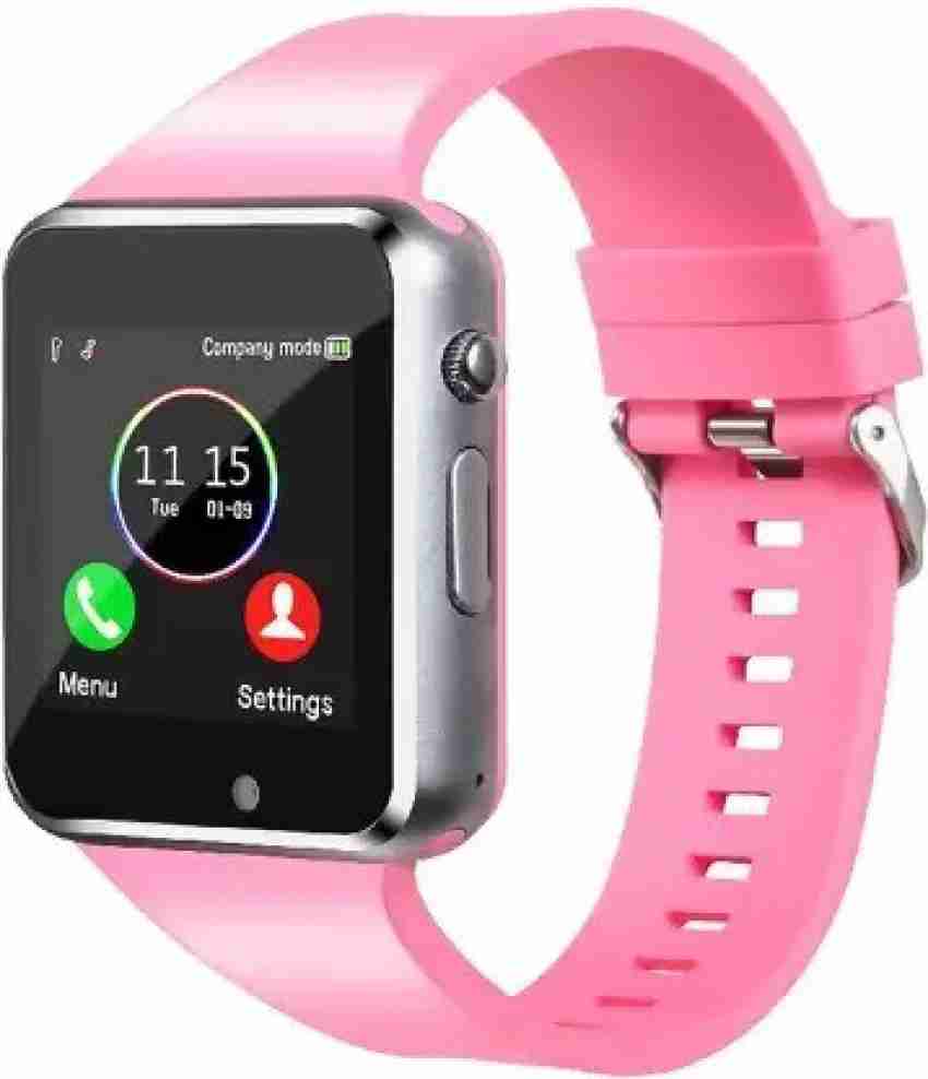 Smart watch 2025 a1 pink