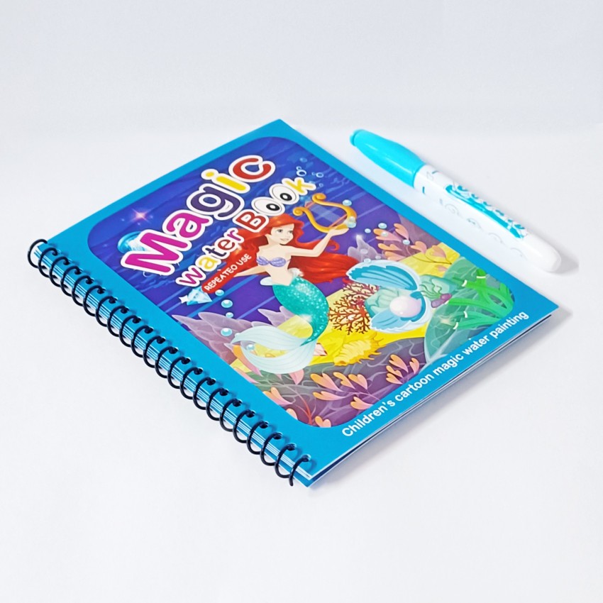 4pcs Water Painting Book for Kids, Magic Painting Books Travel