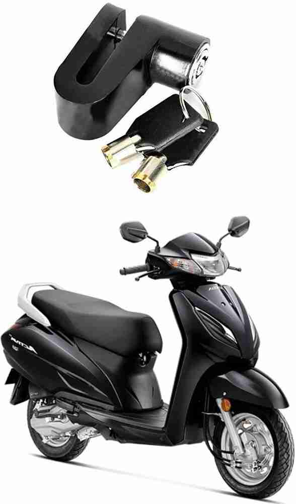 A2D Bike Protection Disc Brake Lock with Keys for Honda Activa 6G Bike Protection Disc Brake Lock with Keys for Honda Activa 6G Disc Lock Price in India Buy A2D Bike