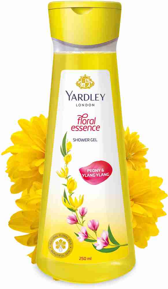 Floral top shower gel