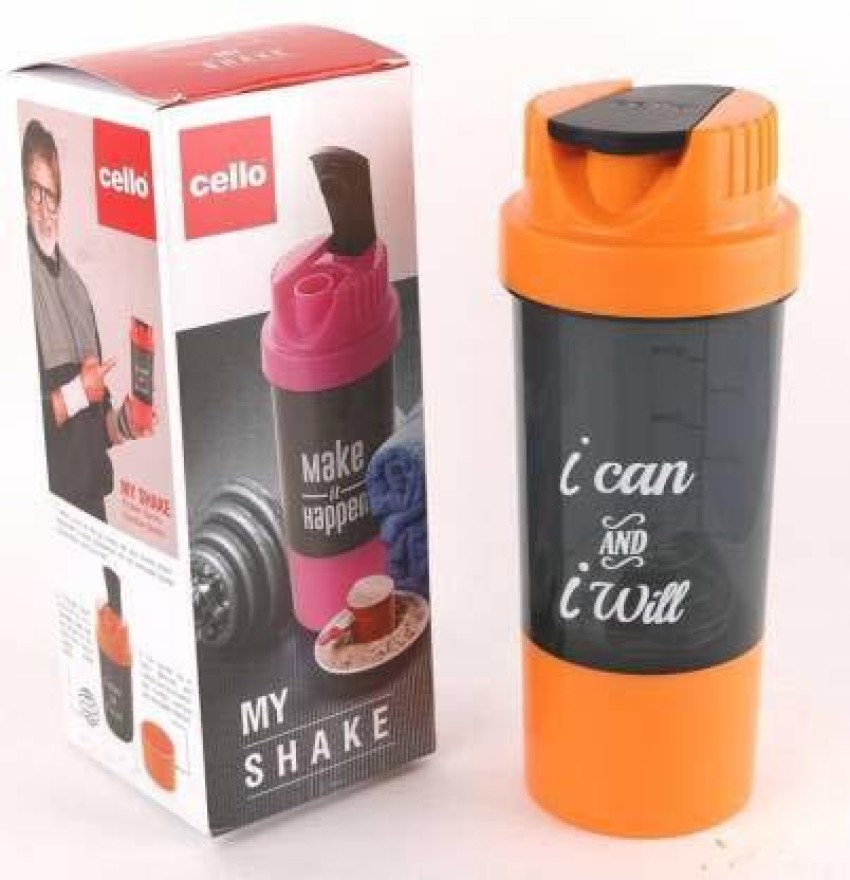 720ml Protein Powder Shaker Bottle Men Women Fitness Sports Water